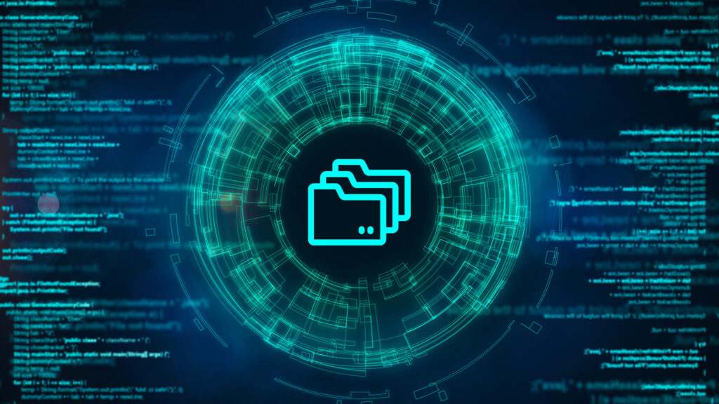 Secret company data stored on network drives.